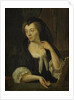 Portrait of Anna de Hooghe, the Artist's fourth Wife by Ludolf Bakhuysen
