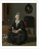 Portrait of Anna de Hooghe, the Artist's fourth Wife by Ludolf Bakhuysen