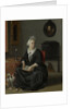 Portrait of Anna de Hooghe, the Artist's fourth Wife by Ludolf Bakhuysen