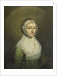 Portrait of Christina Sebilla Charlotte Bakhuizen, Wife of Joannes van den Brink, Commission Agent by Benjamin Wolff