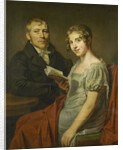 Portrait of Hendrik Arend van den Brink with his Wife Lucretia Johanna van de Poll by Louis Moritz
