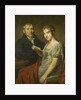 Portrait of Hendrik Arend van den Brink with his Wife Lucretia Johanna van de Poll by Louis Moritz