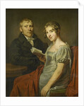 Portrait of Hendrik Arend van den Brink with his Wife Lucretia Johanna van de Poll by Louis Moritz