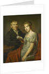 Portrait of Hendrik Arend van den Brink with his Wife Lucretia Johanna van de Poll by Louis Moritz