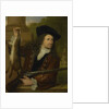 Portrait of Jan de Hooghe, Brother of Anna de Hooghe in Hunting Costume by Ludolf Bakhuysen