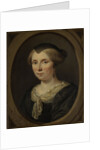 Portrait of Margaretha Verkolje, Wife of Reinier Couturier by Jan Verkolje I