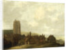 View of Egmond-aan-Zee, The Netherlands by Ludolf Bakhuysen