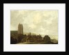 View of Egmond-aan-Zee, The Netherlands by Ludolf Bakhuysen