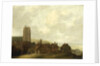 View of Egmond-aan-Zee, The Netherlands by Ludolf Bakhuysen