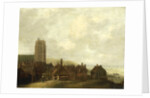 View of Egmond-aan-Zee, The Netherlands by Ludolf Bakhuysen