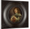 Portrait of a lute player by Anonymous