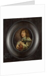 Portrait of a lute player by Anonymous