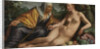 Vertumnus and Pomona by Hendrick Goltzius
