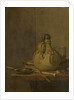 Still Life with Stoneware Jug and Pipes by Jan Jansz. Treck