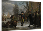 General Daendels Taking Leave of Lieutenant-Colonel Krayenhoff, Adriaan de Lelie by Egbert van Drielst