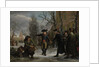 General Daendels Taking Leave of Lieutenant-Colonel Krayenhoff, Adriaan de Lelie by Egbert van Drielst