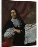Portrait of the Painter Willem van de Velde II by Lodewijk van der Helst