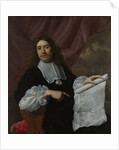 Portrait of the Painter Willem van de Velde II by Lodewijk van der Helst