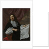 Portrait of the Painter Willem van de Velde II by Lodewijk van der Helst