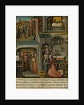 Four scenes from the legend of St Elizabeth of Hungary by Anonymous