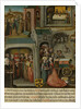 Four scenes from the legend of St Elizabeth of Hungary by Anonymous