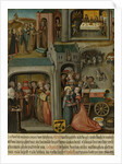 Four scenes from the legend of St Elizabeth of Hungary by Anonymous