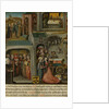 Four scenes from the legend of St Elizabeth of Hungary by Anonymous