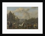 Riding School by Johannes Lingelbach
