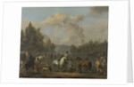 Riding School by Johannes Lingelbach