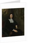 Portrait of Pieter de la Court by Abraham van den Tempel