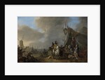 In Camp by Johannes Lingelbach