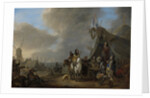 In Camp by Johannes Lingelbach