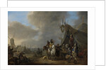 In Camp by Johannes Lingelbach