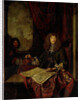 Portrait of Carel Quina, Knight of the Holy Sepulchre and Amsterdam-born explorer of Asia by Jacob Toorenvliet
