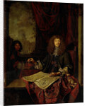 Portrait of Carel Quina, Knight of the Holy Sepulchre and Amsterdam-born explorer of Asia by Jacob Toorenvliet