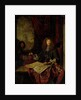 Portrait of Carel Quina, Knight of the Holy Sepulchre and Amsterdam-born explorer of Asia by Jacob Toorenvliet