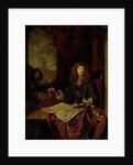 Portrait of Carel Quina, Knight of the Holy Sepulchre and Amsterdam-born explorer of Asia by Jacob Toorenvliet