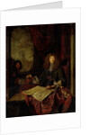 Portrait of Carel Quina, Knight of the Holy Sepulchre and Amsterdam-born explorer of Asia by Jacob Toorenvliet