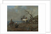 Country Road with Hunters and Peasants by Johannes Lingelbach