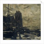 Dordrecht at night, The Netherlands by Jacob Maris