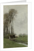 Horses at the gate by Anton Mauve