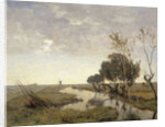 A wetering at Abcoude, The Netherlands by Paul Joseph Constantin Gabriël