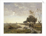 A wetering at Abcoude, The Netherlands by Paul Joseph Constantin Gabriël
