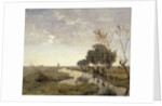 A wetering at Abcoude, The Netherlands by Paul Joseph Constantin Gabriël