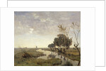 A wetering at Abcoude, The Netherlands by Paul Joseph Constantin Gabriël