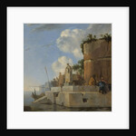 A Coastal Ruin in Italy by Jan Asselijn