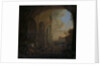 Shepherds with their Animals under an Arch of the Colosseum in Rome by Jan Asselijn