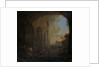 Shepherds with their Animals under an Arch of the Colosseum in Rome by Jan Asselijn
