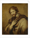 Portrait of a Man, Identified as Peter Paul Rubens, Painter and Diplomat by Workshop of Anthony van Dyck