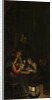 Triptych with an Allegory of Art Education, left panel, Night School by Willem Joseph Laquy